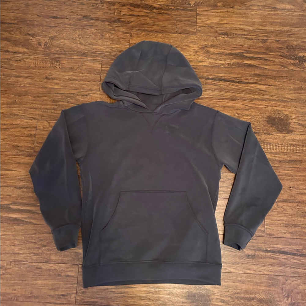 Lululemon softstreme hoodie, charcoal grey, size 6-
